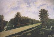 Henri Rousseau The Forest Road France oil painting artist